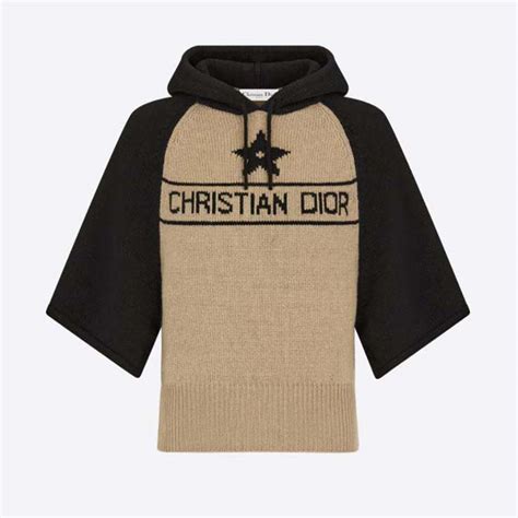 dior teddy bear sweater|Dior hooded sweater.